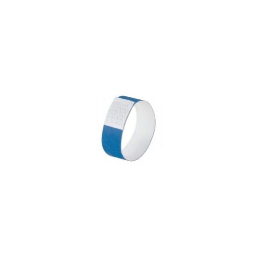 Paper Event Wristbands, Blue, 120pcs