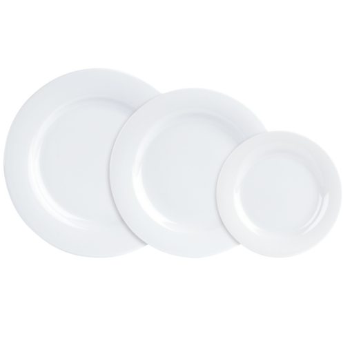 Catering Plate flat 210mm banquet (box with 24 pieces)