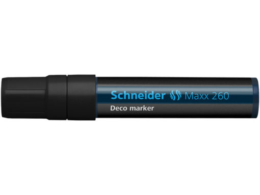 Schneider Maxx 260 Liquid Chalk Marker, Black