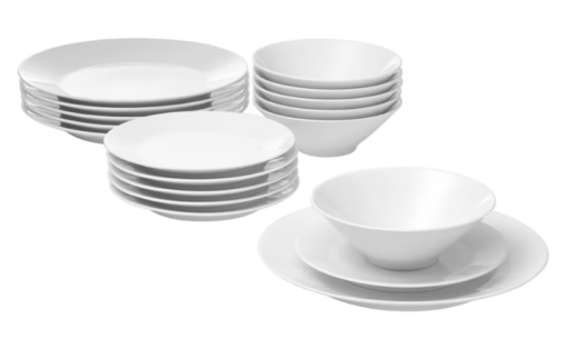 Plate set - 18pieces
